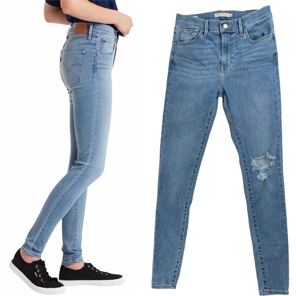 Levi’s Super Skinny 720 Premium Leather Patch